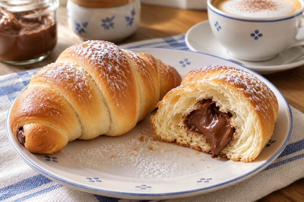 Accendo la friggitrice ad aria per 1 minuto, poi la spengo: è il trucco per cornetti soffici come al bar: la ricetta!