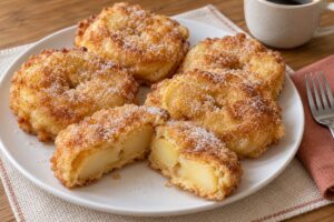 Frittelle di mele in friggitrice ad aria