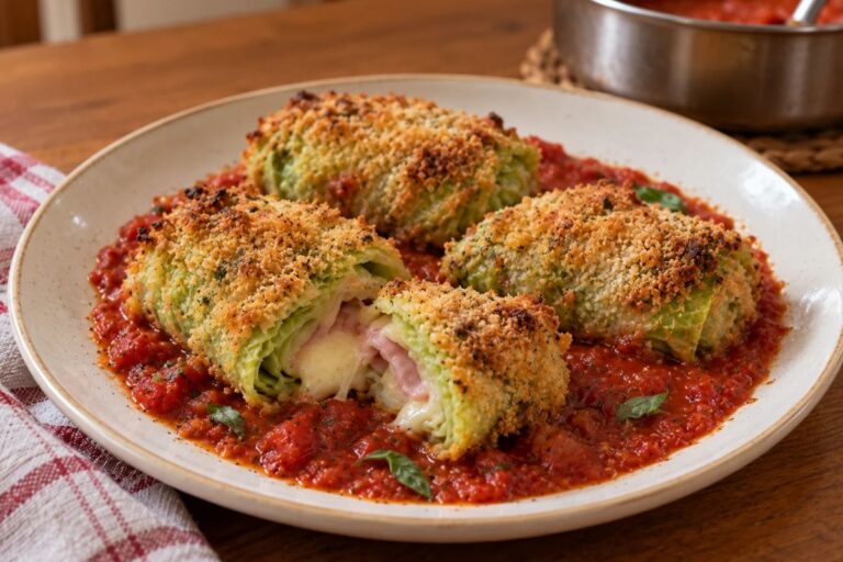 Non tutti amano la verza, ma preparata così in friggitrice ad aria è tutta un’altra storia: prova i miei involtini!