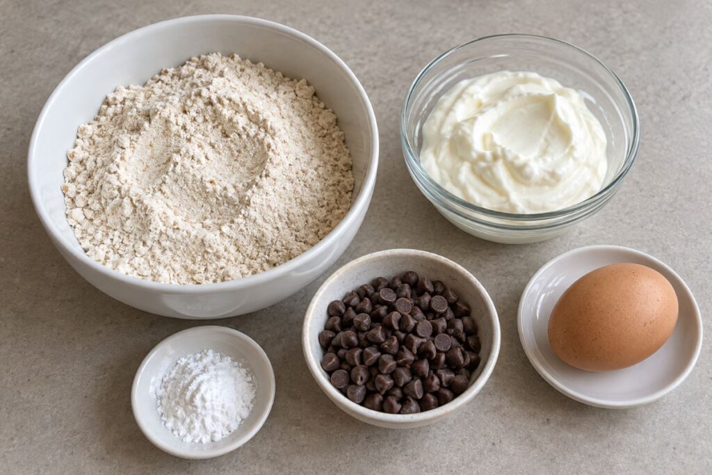Pangoccioli light in friggitrice ad aria, ingredienti