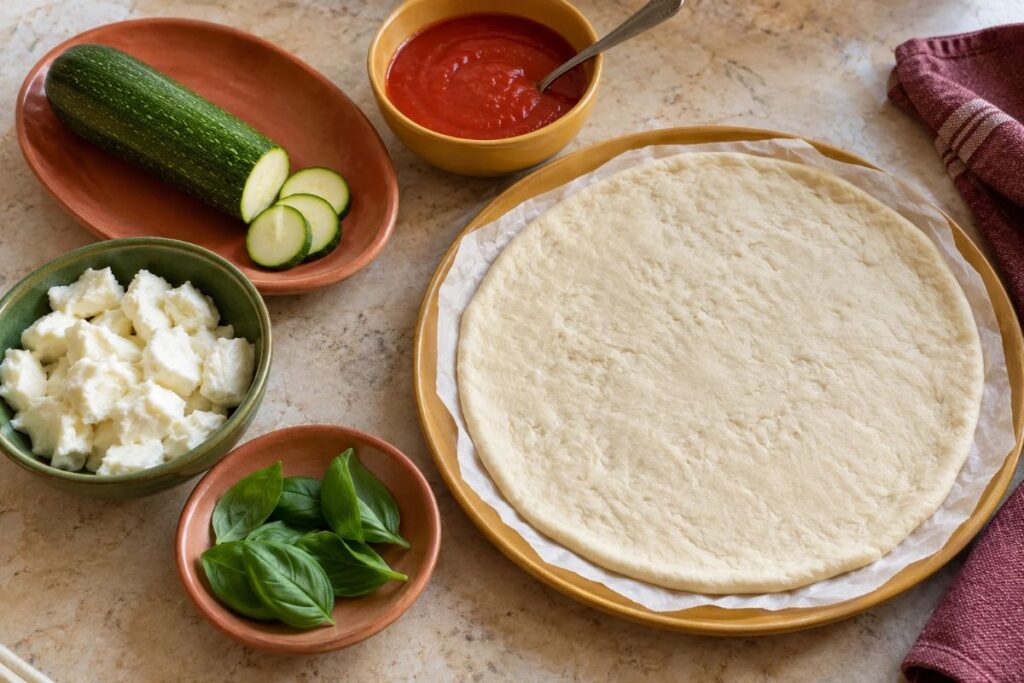 Pizza a corona in friggitrice ad aria ingredienti Pizza a corona in friggitrice ad aria, ingredienti