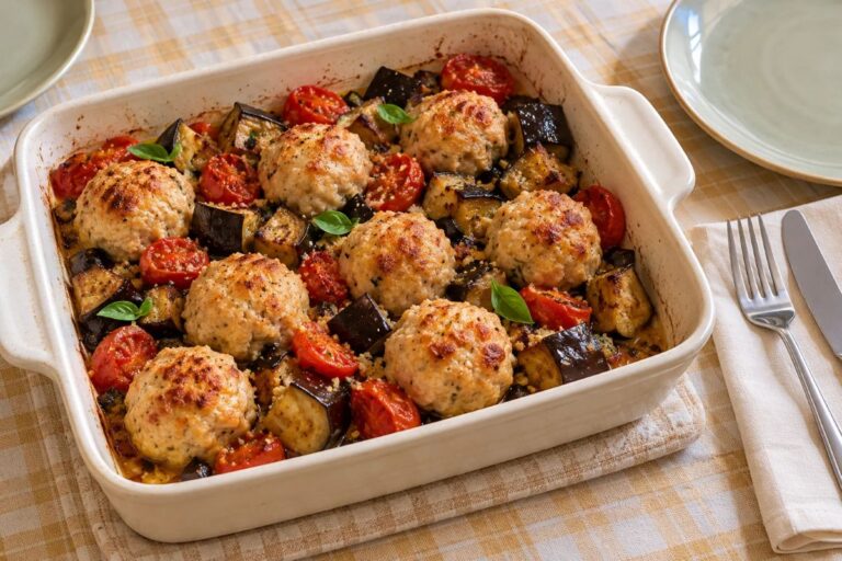 La cena da fare tutta in friggitrice ad aria in mezz’ora: polpette, contorno e tanto gusto (ricetta facile)